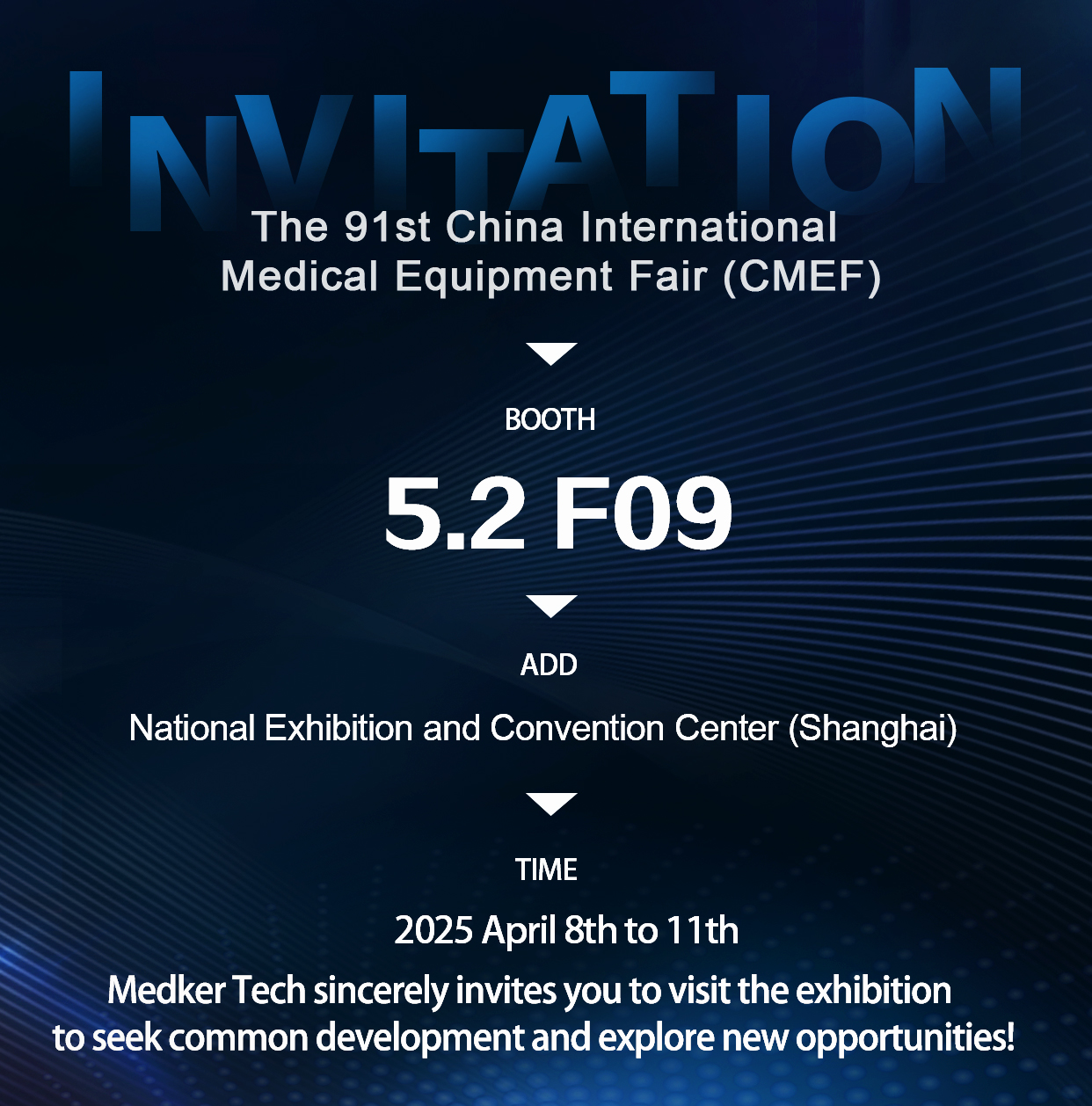 Exhibition Preview  Medker Tech (Booth number: 5.2 F09)(图1)
